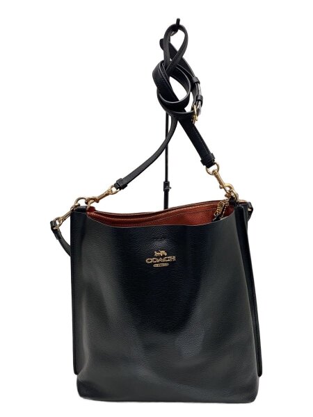 COACH(コーチ) / ショルダーバッグ/レザー/BLK/無地/E2280-CA214 