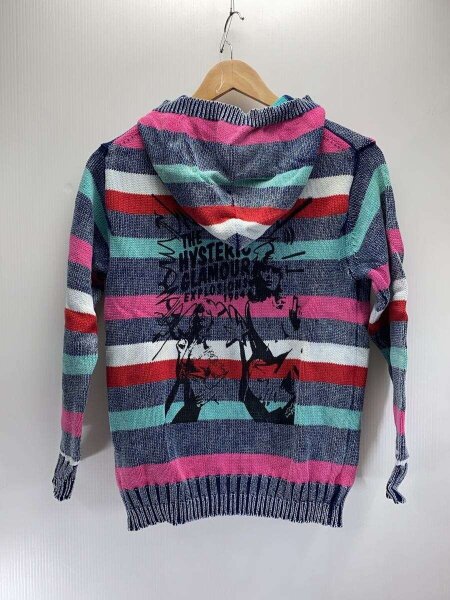 HYSTERIC GLAMOUR カラフルパーカー S HYSTERIC GLAMOUR(ヒステリックグラマー) / ジップパーカー/S/コットン
