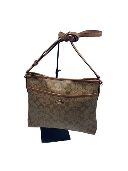 COACH(コーチ) / ショルダーバッグ/PVC/BRW/k1623-f58297/シグネチャー 