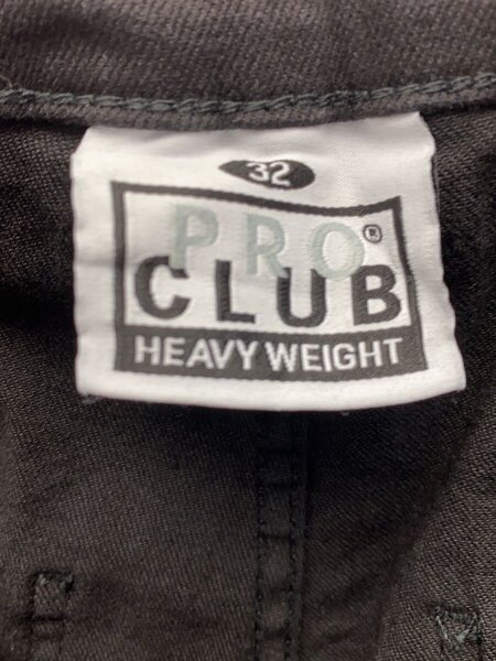 PRO CLUB(プロクラブ) / カーゴパンツ/32/デニム/BLK/32pc0606 