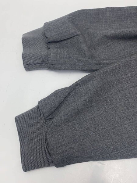 PRADA(プラダ) / ジップアップウールトラックジャケット/52/ウール/GRY