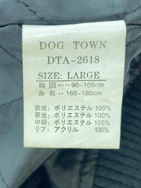 DOG TOWN(ドッグタウン) / スカジャン/L/ポリエステル/BLK | 古着の