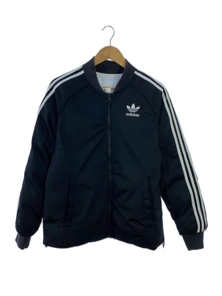 adidas(アディダス) / ダウンジャケット/L/--/ブラック/ホワイト/無地  