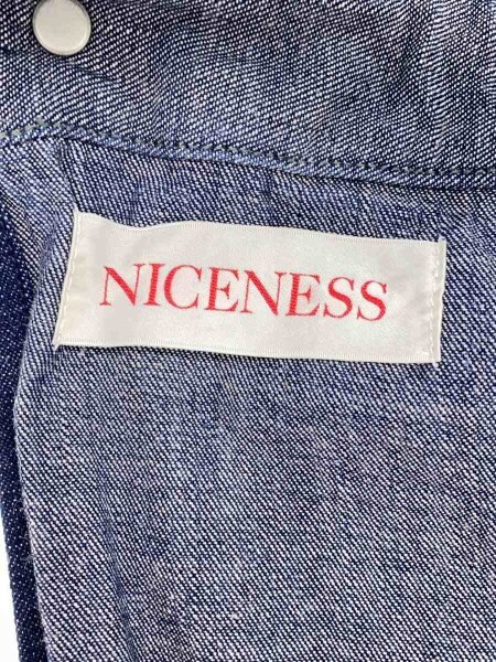 NICENESS RALPH DENIM オーバーオールエプロン デニム 未使用 NICENESS RALPH DENIM オーバーオールエプロン デニム 未使用 Ralph