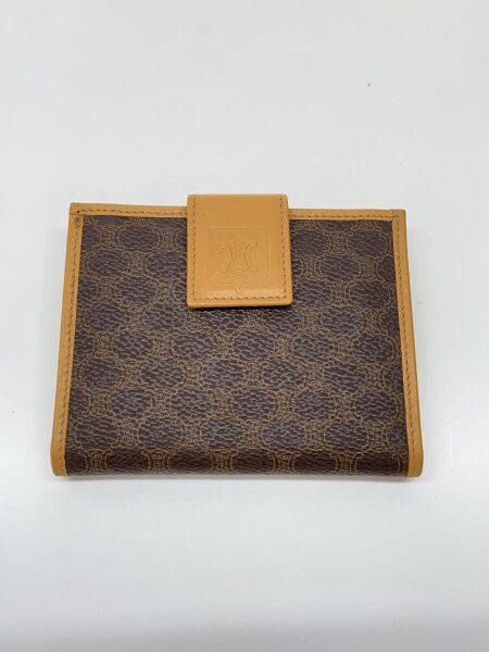 CELINE(セリーヌ) / 2つ折り財布/レザー/BRW/総柄/レディース | 中古品
