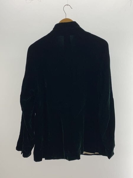 Needles × STUDIOUS / 21AW/STUDIOUS別注/ベロアテーラードジャケット/S/レーヨン/GRN/JO354 Needles(ニードルズ) / 21AW/STUDIOUS別注/ベロアテーラードジャケット