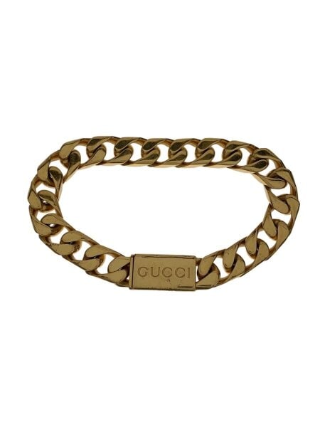 GUCCI(グッチ) / スクリプトブレスレット/--/GLD/レディース | 中古品 