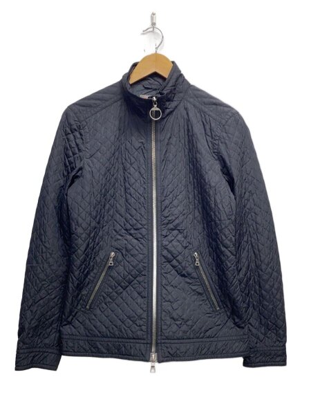 PRADA ブラック キルティングジャケット【サイズ50】美品 PRADA ブラック キルティング ダウンジャケット ブラック プラダ 50