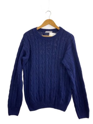 EMPORIO ARMANI ニット・セーター 44(XL位) 青 【古着】【中古】 EMPORIO ARMANIのニット・セーター検索結果|古着・中古品の通販サイト