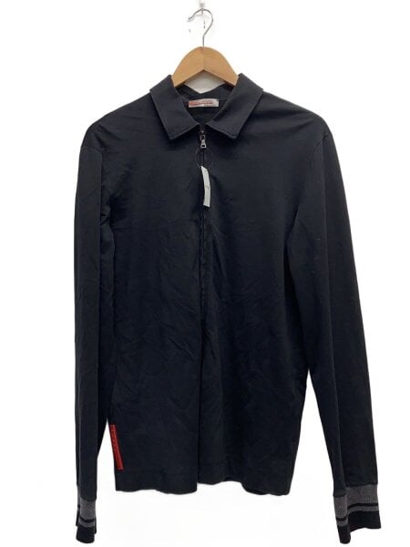 PRADA SPORT(プラダスポーツ) / ジップアップ長袖シャツ/M/コットン 
