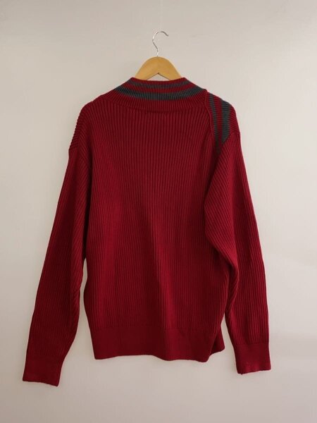 kolor(カラー) / 22AW/ファインウールニットプルオーバー/3/ウール/RED 