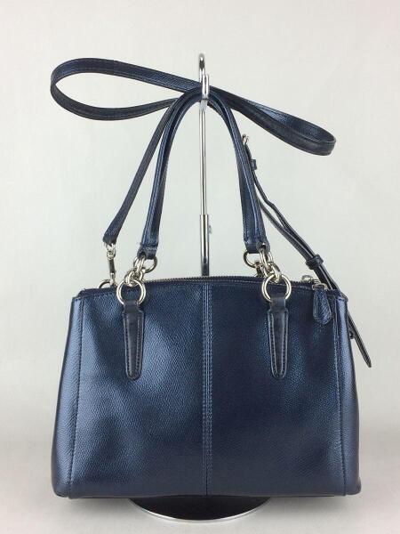 COACH 2WAYショルダーバッグ ネイビー 【公式通販】