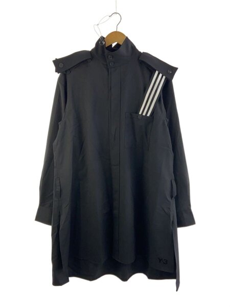 Y-3(ワイスリー) / Y-3 REFINED WOOL OVERSHIRT/コート/L/ポリエステル