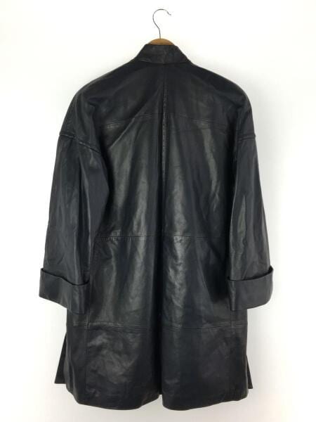 GIANFRANCO FERRE】イタリア製 ブラック レザー ワンピース GIANFRANCO