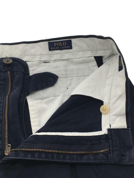 POLO RALPH LAUREN / ストレートパンツ/--/コットン/NVY/無地 POLO RALPH LAUREN(ポロラルフローレン) / ストレートパンツ/38