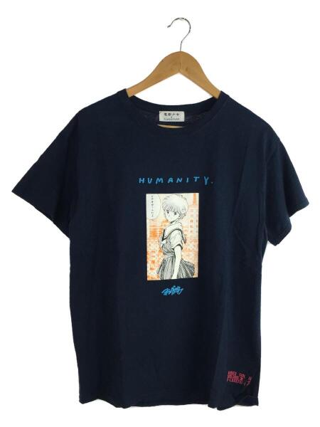 F-LAGSTUF-F(フラグスタフ) / Tシャツ/M/コットン/NVY/×電影少女 
