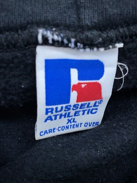 直販特売中 90s 00s Russell ジップパーカー ブラック 短丈ボックス