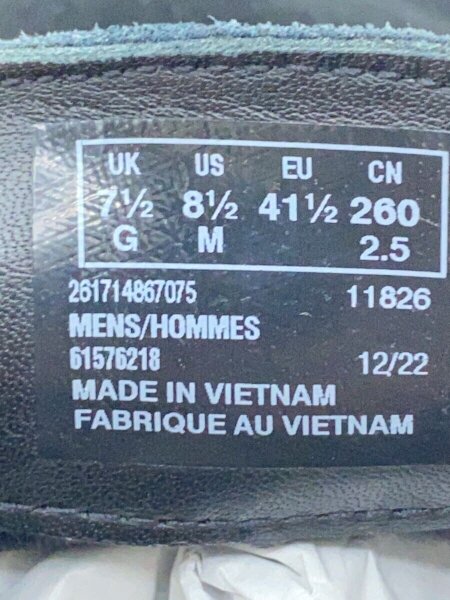 Clarks(クラークス) / シューズ/UK7.5/BLK/スウェード/261714867075