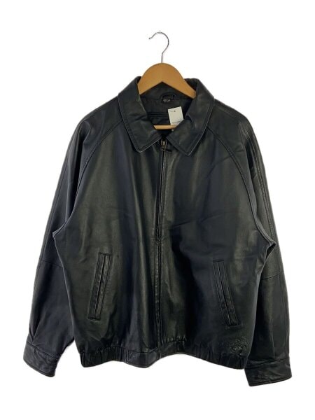 ST.JOHN'S BAY レザーシャツ シャツジャケット L ブラック 【公式通販】