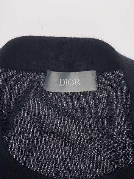 Dior HOMME / ニット・セーター(薄手)/S/カシミア/BLK/113M647AT220 Dior HOMME(ディオールオム) / ニット・セーター(薄手)/S/カシミア/BLK