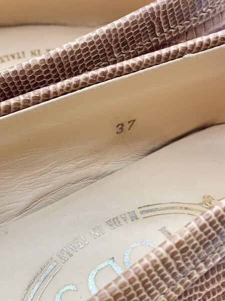 TOD'S(トッズ) / ローファー/37/BEG | 中古品の販売・通販ならセカンド