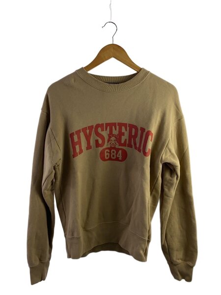 HYSTERIC GLAMOUR(ヒステリックグラマー) / スウェット/S/コットン/BEG 