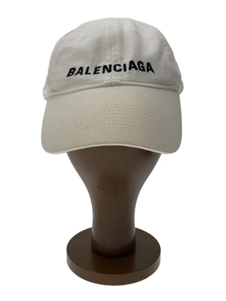 BALENCIAGA(バレンシアガ) / キャップ/L/コットン/WHT/メンズ/529192