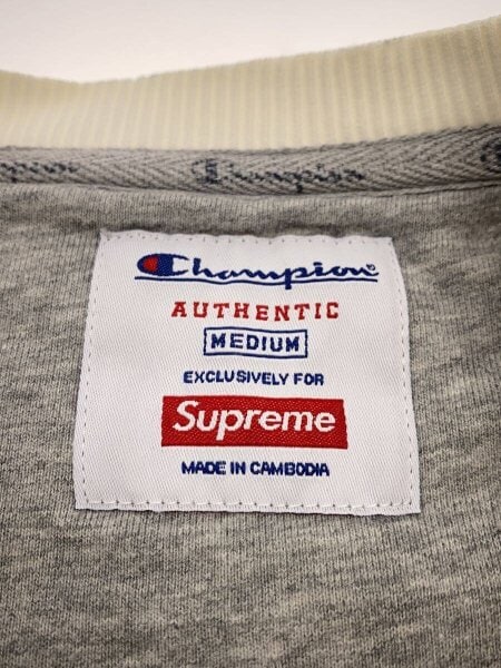 Supreme(シュプリーム) / 19SS/Chrome Crewneck/スウェット/M/コットン