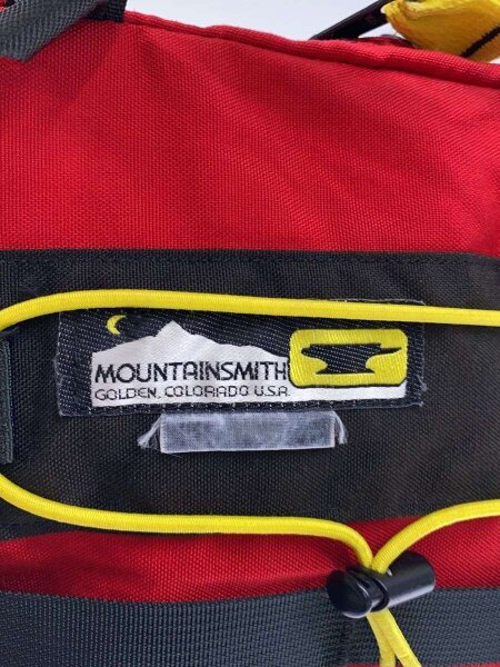 MOUNTAINSMITH(マウンテンスミス) / 90s/USA製/ウエストバッグ/--/RED