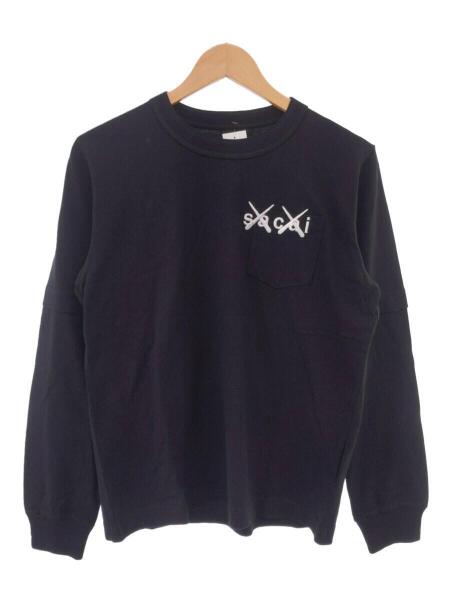 sacai(サカイ) / 21AW/Embroidery Long Sleeve/長袖Tシャツ/3/コットン 