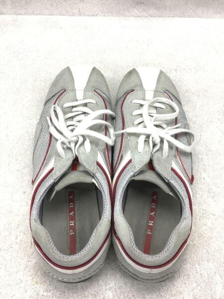PRADA(プラダ) / ローカットスニーカー/4/ホワイト/レッド/1229 | 中古 