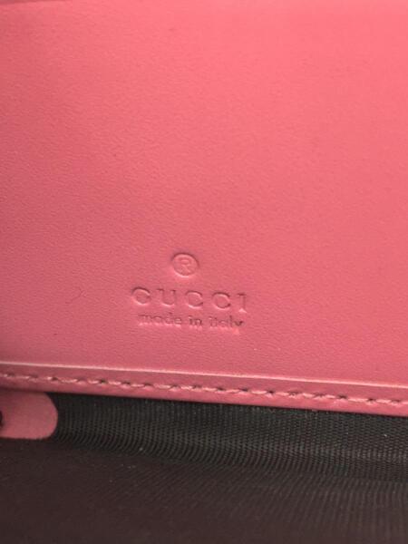 GUCCI グッチ GG柄 リボン レザー 長財布 ピンク レザーリボン 財布レザー グッチ 財布 ピンク GUCCI グッチ グッチシマ
