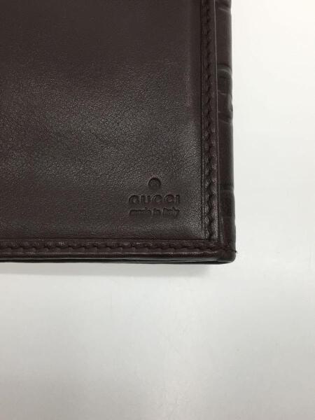 【美品】GUCCI　長財布　シマ　ブラウン　ロゴ型押し　ラウンドファスナー GUCCI（グッチ） ラウンドファスナー長財布 グッチシマ レザー