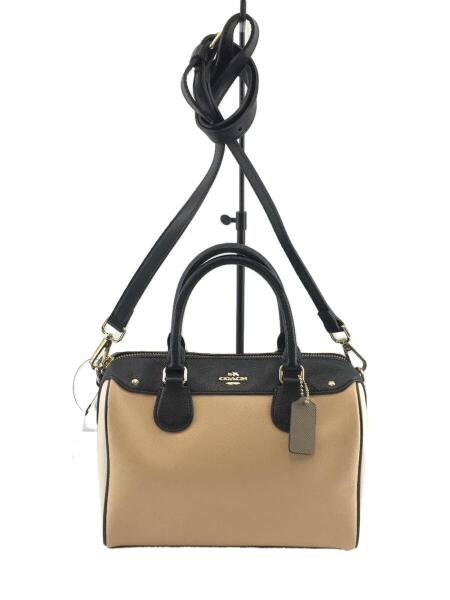 COACH(コーチ) / 2WAY/ショルダー/ハンドバッグ/ベージュ/無地/F57498 