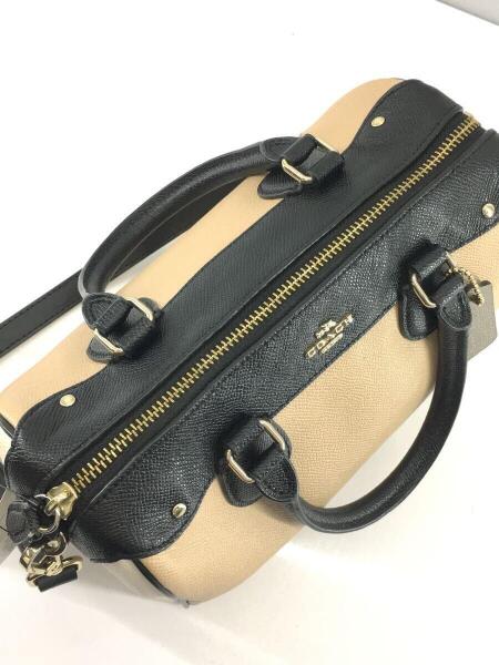 COACH(コーチ) / 2WAY/ショルダー/ハンドバッグ/ベージュ/無地/F57498 