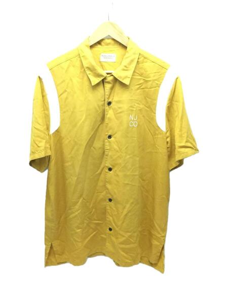 リユース】Nudie jeansヌーディージーンズ 半袖ボーリングシャツ S