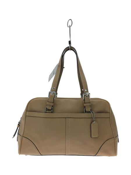 COACH(コーチ) / ハンドバッグ/レザー/ベージュ/無地/11198 | 中古品の 