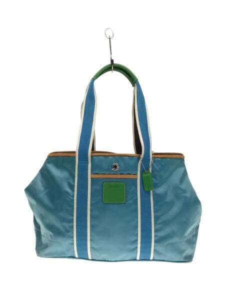 COACH(コーチ) / 1895/トートバッグ/ナイロン/ブルー | 中古品の販売 