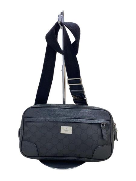 GUCCI(グッチ) / ショルダーバッグ/ナイロン/BLK/総柄/336672 | 中古品