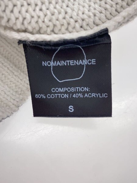 NO MAINTENANCE(ノーメンテナンス) / ニット・セーター(厚手)/S 