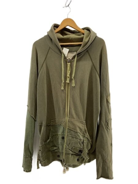 GREG LAUREN(グレッグローレン) / パーカー/1/コットン/GRN// | 古着の 