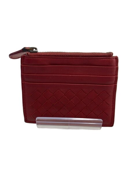 BOTTEGA VENETA(ボッテガヴェネタ) / コインケース/レザー/RED/無地 