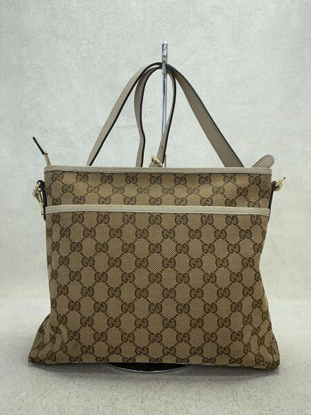 GUCCI / ショルダーバッグ_GGキャンバス/キャンバス/BEG/総柄 GUCCI(グッチ) / ショルダーバッグ_GGキャンバス/キャンバス/BEG/総柄