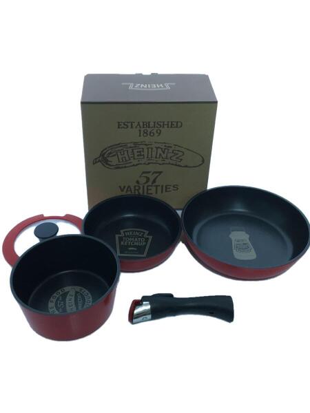 未使用品 HEINZ 鍋・フライパン5点セット Amazon.co.jp: 箱付ハインツ