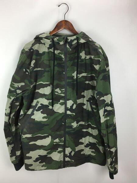 ZARA(ザラ) / ジップパーカー/HABITS/44/コットン/GRN/カモフラ | 古着 