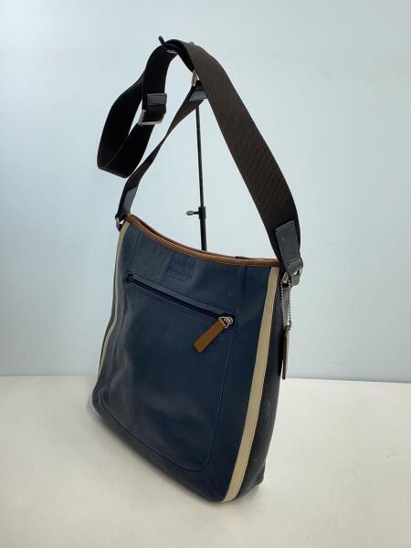 COACH(コーチ) / メッセンジャーバッグ/コンビレザー/NVY/F71351 