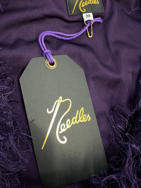 Needles / 23AW/フリンジスナップカーディガン /カーディガン(厚手)/M/ポリエステル/PUP/NS121// Needles(ニードルズ) / 23AW/フリンジスナップカーディガン