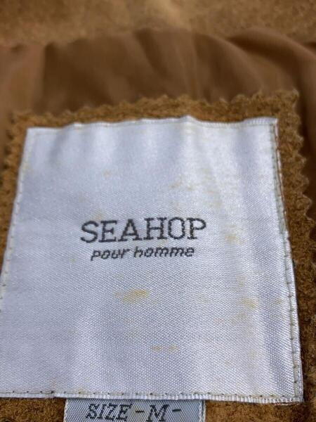 SEAHOP(シーホップ) / ベスト/M/豚革/CML | 古着の販売・通販なら 