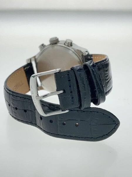 TIMEX(タイメックス) / クォーツ腕時計/アナログ/レザー/BLK/BLK 