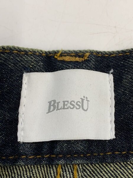 BLESS U(ブレスユー) / タグ付/BU baggy denim pants/バギーデニム/M 